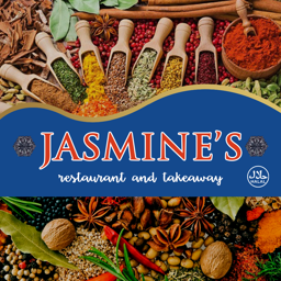 Jasmine's Restaurant Liverpool logo.